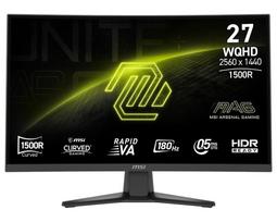 MSI Monitor MAG 275CQF E18 27-inch LED/WQHD/LED/Curved/180Hz/black