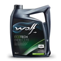 Variklio alyva WOLF ECOTECH 0W30 C3 FE 5L