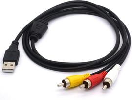 USB į 3RCA kabelio skirstytuvas 1,5 m