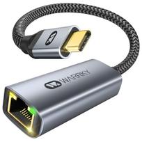 USB C– Gigabit Ethernet adapteris, padengtas auksu, 1Gbps