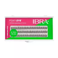 IBRA_Foxy Akių blakstienų kuokšteliai 16mm 120vnt.