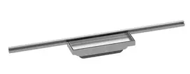 Hansgrohe RainDrain Minimalistic dušo latakas 70 cm, su grotelėmis plytelių klojimui, 56219000