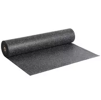 Guminė grindų danga 6mm (juoda/su šviesiomis granulėmis)