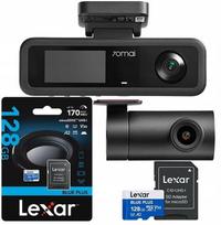 70mai T400 3 kanałowa + Karta Lexar 128GB | T400 | 5904463687707