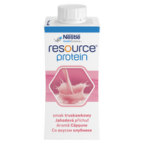 RESOURCE PROTEIN, braškių skonio gėrimas, 200ml, 4 vienetai