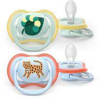 Philips Avent - Ultra air soother, 0-6m, Light žalias/light mėlynas
