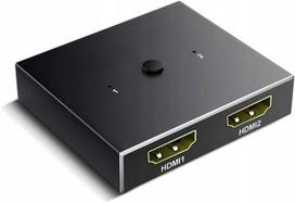 JUNGIKLIS HDMI 2.0 2x1 DALYTUVAS 1x2 skirstytuvo jungiklis 4K/60Hz HDCP 2.2