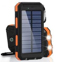 Saulės energijos išorinė baterija 20000 mAh su LED, 1 vnt.