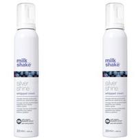 Plaukų putos Milk Shake Silver Shine, 200 ml