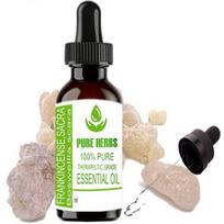 Pure Herbs šventasis smilkalas (Boswellia Serrata) Grynas ir natūralus terapinės klasės eterinis aliejus, plastikas su lašintuvu 10 ml