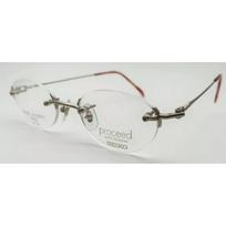 Proceed Super Titano seiko T338 Besparė Akinių Rėmelis Raudonas /Auksinis JL156871913960