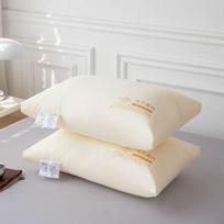 3D pralaidi, labai elastinga kaklo atraminė pagalvė su sojų baltymų pluoštu 48*74 Low Pillow 800g