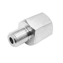 Nerūdijančio plieno 304 sriegio adapteris reduktorius: Moteriškas M12X1.25 į Vyrišką G1/8 BSP (0664)