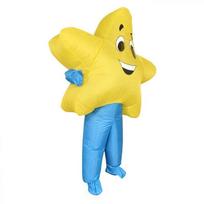 Pripučiamas geltonos anties kostiumas - Juokingas cosplay apranga vakarėliams ir pasirodymams Adult 150-190CM