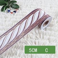 10M Tapeto Lipdukas Lipnus Bangos Linijos Juosmens Linijos Sienos Lipdukas PVC Gėlių Lipdukai Sienų Grindjuosčių Krašto Lipdukai