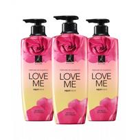 Elastine Kvepiantis Šampūnas Kondicionierius 600ml 3 vnt. Pasirinkimas 1 + Papildoma Dovana Love Me Perfume Shampoo 600ml x 3