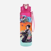 Cartoon Demon Slayer Printed 750Ml Water Bottle Large Capacity Drinking Cup Portable Outdoor Sports Water Cup Children Kid Gift