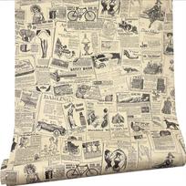 45cm Vintažiniai tapetai nulupami lipnūs nuimami Tapetai miegamojo „pasidaryk pats“ Nostalgiški tapetai namų dekoravimas sienos lipdukas 45cmx1m