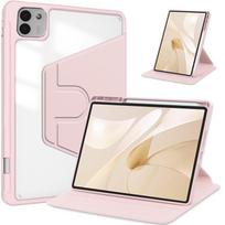 Honor MagicPad 3 Tablet Protective Case - 13.3'' Acrylic Rotating Stand with Pen Slot, Anti-Drop Design 13.3 inch rožinė