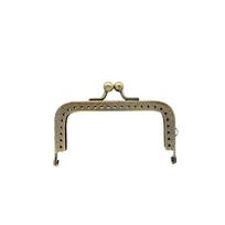 Piniginės užsegimo rėmo krepšys Kiss Clasp Lock Metalinis piniginės rėmas, skirtas „pasidaryk pats“ rankinės rankinės gamybai