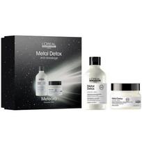 Plaukų priežiūros rinkinys L'oreal Professionnel Metal Detox Gift Set 2 vnt. 2025