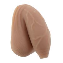 Falo imitatorius Evolved Novelties The Uncircumcised Packer, smėlio spalvos