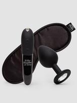 Sekso prekių rinkinys Fifty Shades of Grey Come To Bed Couple’s Kit, juodas