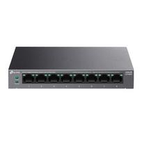 TP-LINK Switch||LS108GP|Desktop/pedestal|8x10Base-T / 100Base-TX / 1000Base-T|8 PoE+ ports|LS108GP