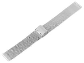 Metalinis apyrankė 301S - HQ mesh - sidabrinis - 22mm