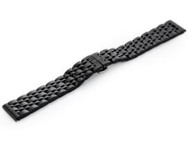Pacific laikrodžių apyrankė Model 5 - juoda 18mm