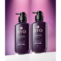 Ryo 9ex Šampūnas nuo plaukų slinkimo, riebiai galvos odai, 400 ml, 2 vnt. none