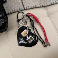 MIU Series Blogger Style Rope Weaving Heart Pendant Keychain & Bag Lanyard juoda