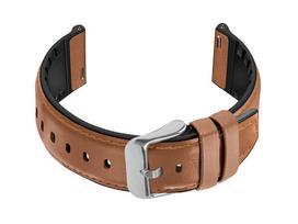 Rubber strap for watch U16 - šviesiai ruda - 20mm