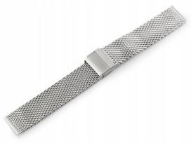 Sidabrinė 22mm "tinklelio" apyrankė su graviravimu