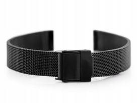 Juoda "pacific 04e" metalinė apyrankė 12mm su graviravimu