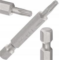 Antgalis Torx T15 1/4" 50mm, plienas S2, itin tvirtas
