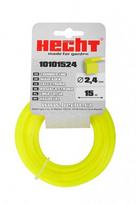 HECHT TRIMMERIO VALAS 2,4 mm x 15 m – kvadratinio pjovimo valas žolės trimeriams