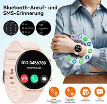 Hwagol G25 Išmanusis Laikrodis Moterims, 1.39" Ekranas, Bluetooth Skambučiai
