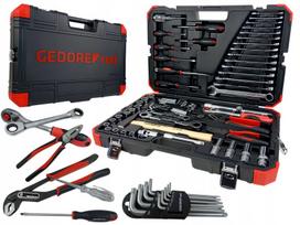 Gedore 69 vnt. įrankių rinkinys su terkšle 1/2", 8-24mm