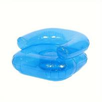 Pripučiama PVC sofa lauko poilsiui, Mėlyna