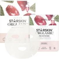 STARSKIN ® - Pink Cactus Mask ™ Hydrate + Glow Facial Lakštinės veido kaukės 1 pieces unisex