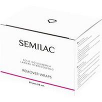 Semilac - Remover Wraps Nagų lako valikliai 1 pieces 50 vnt.