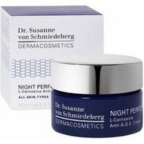 Dr. Susanne von Schmiedeberg - L-Carnosine Night Performer Anti-A.G.E. Cream Veido aliejus 15 ml unisex