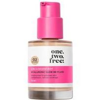 one.two.free! - Hyaluronic Glow BB Fluid BB ir CC kremas 30 ml Nr. 02 Natural