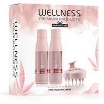 Wellness - VolumePLEX Shampoo, Conditioner & Pink Hair Scalp Massager Trio Plaukų priežiūros rinkiniai 1 pieces unisex