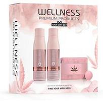 Wellness - VolumePlex Wellness Shampoo, Conditioner & Bath Bombs Set Plaukų priežiūros rinkiniai 1 pieces unisex