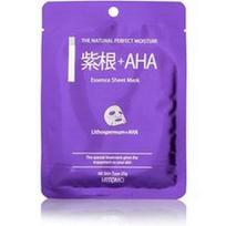 MITOMO - Essence Mask with AHA and Lithospermum Lakštinės veido kaukės 26 g unisex