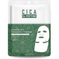 MITOMO - 5x Peptide CICA Face and Neck Mask Lakštinės veido kaukės 35 g unisex