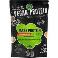 NATURES FINEST - MAXX 75% Raw Protein Shake Baltyminiai kokteiliai ir batonėliai 450 g unisex