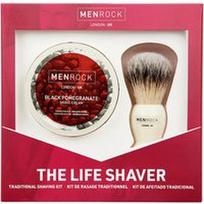 MENROCK - The Life Shaver Black Pomegranate Essential Shaving Kit Skutimosi balzamas 1 pieces unisex